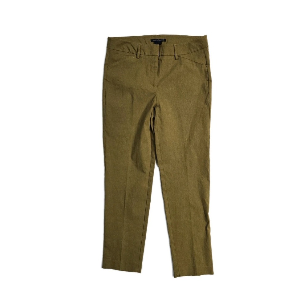 zac and rachel Women's‎  Brown Mustard Rayon Pants  8